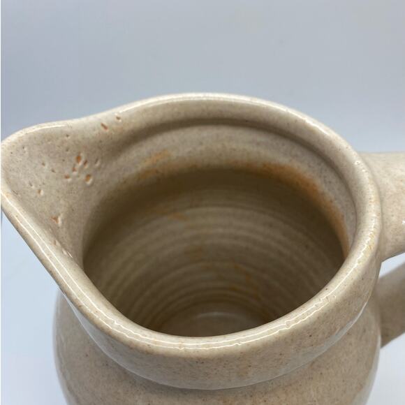Studio Pottery Jug / Pitcher marked on base Size‎ Approx 8.5” tall - Picture 8 of 9